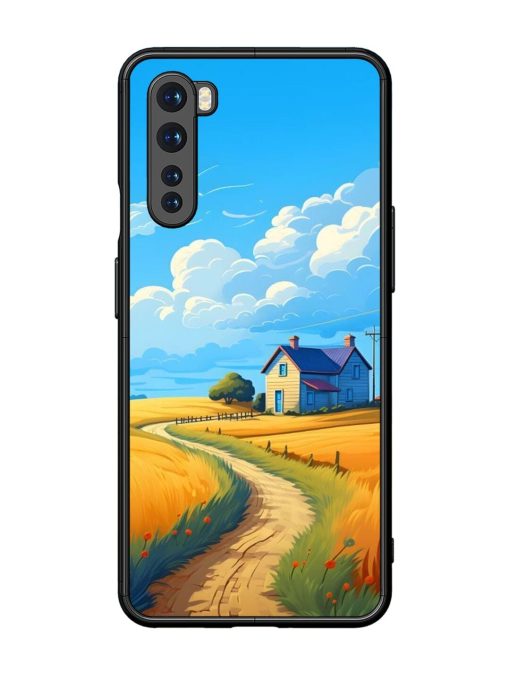 Countryside Cottage Glossy Soft Edge Case for Oneplus Nord Chachhi