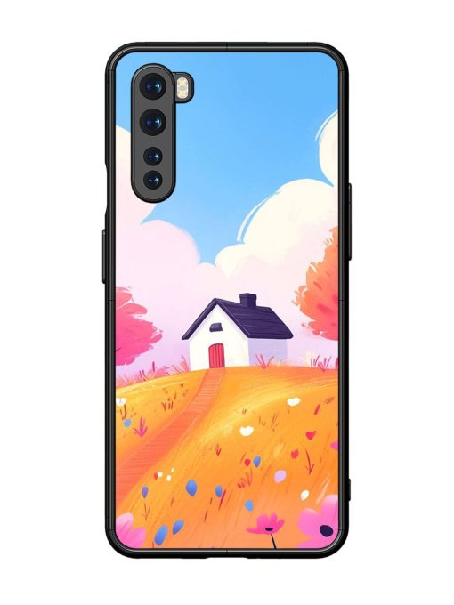 Hilltop Haven Glossy Soft Edge Case for Oneplus Nord Chachhi