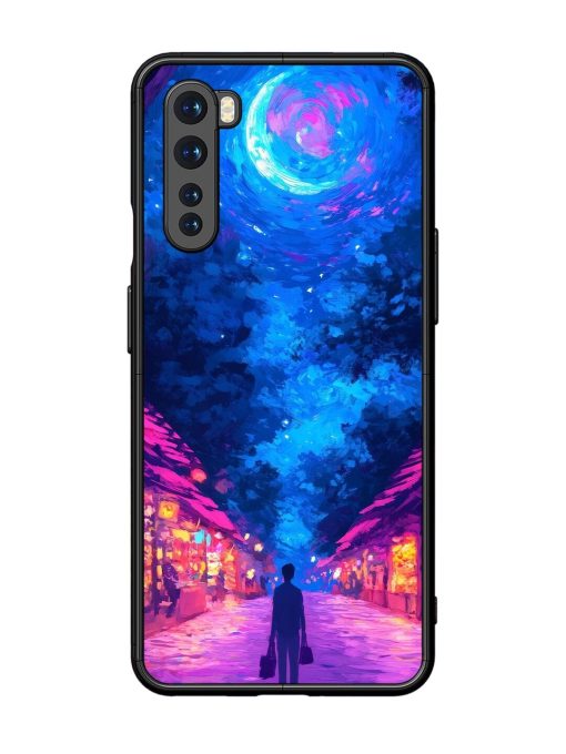 Neon Nightscape Glossy Soft Edge Case for Oneplus Nord Chachhi