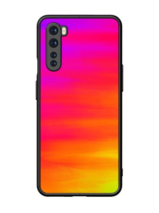 Neon Horizon Glossy Soft Edge Case for Oneplus Nord Chachhi