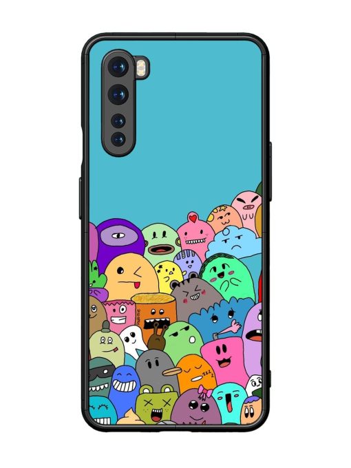 Monster Mash Glossy Soft Edge Case for Oneplus Nord Chachhi