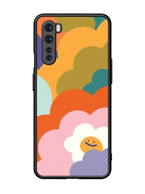 Happy Flower Power Glossy Soft Edge Case for Oneplus Nord Chachhi