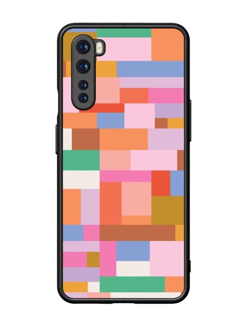 Colorful Chaos Glossy Soft Edge Case for Oneplus Nord Chachhi