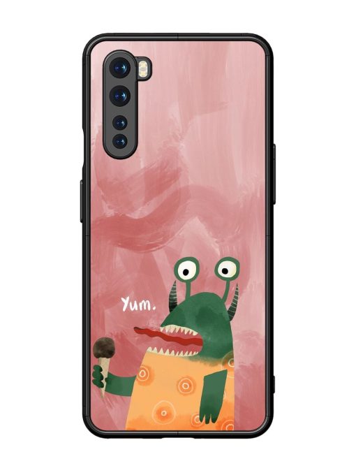 Hungry Monster Glossy Soft Edge Case for Oneplus Nord