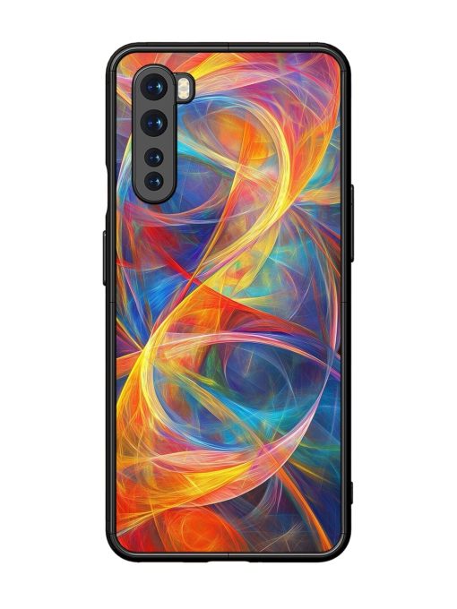 Cosmic Currents Glossy Soft Edge Case for Oneplus Nord Chachhi