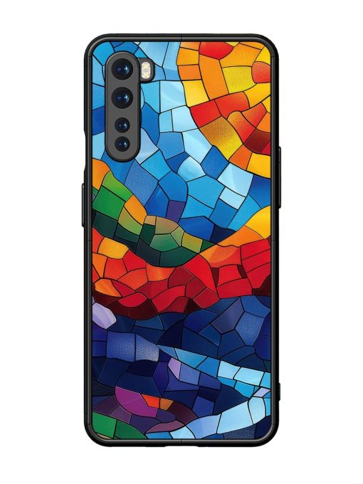 Mosaic Sunset Glossy Soft Edge Case for Oneplus Nord Chachhi