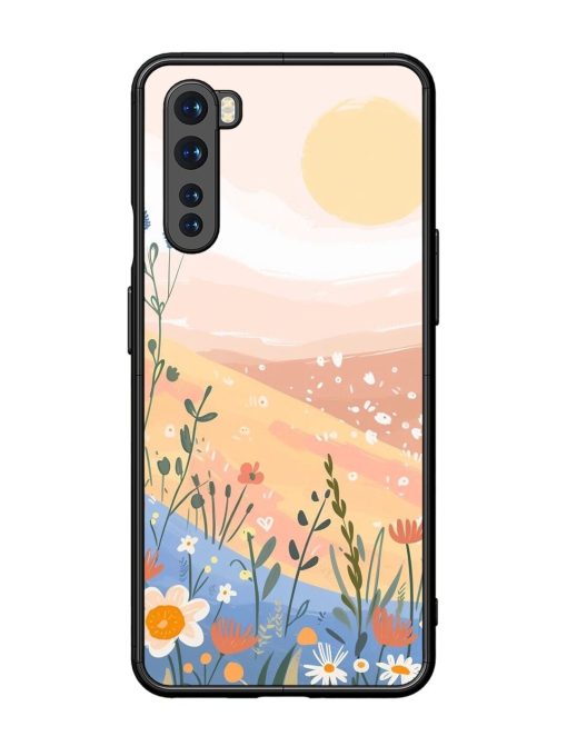 Golden Hour Blooms Glossy Soft Edge Case for Oneplus Nord Chachhi