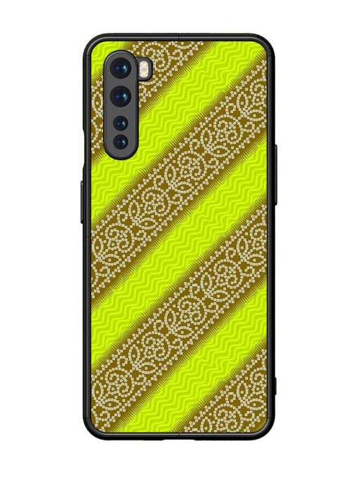 Golden Bandana Bliss Glossy Soft Edge Case for Oneplus Nord Chachhi