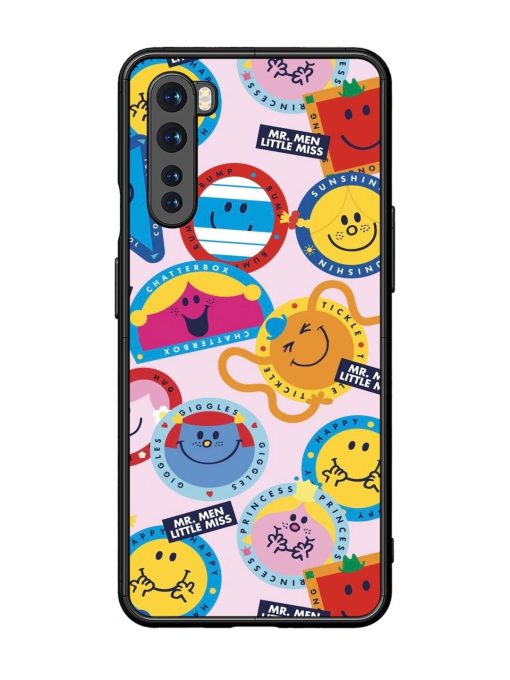 Whimsical Mr. Men & Little Miss Glossy Soft Edge Case for Oneplus Nord