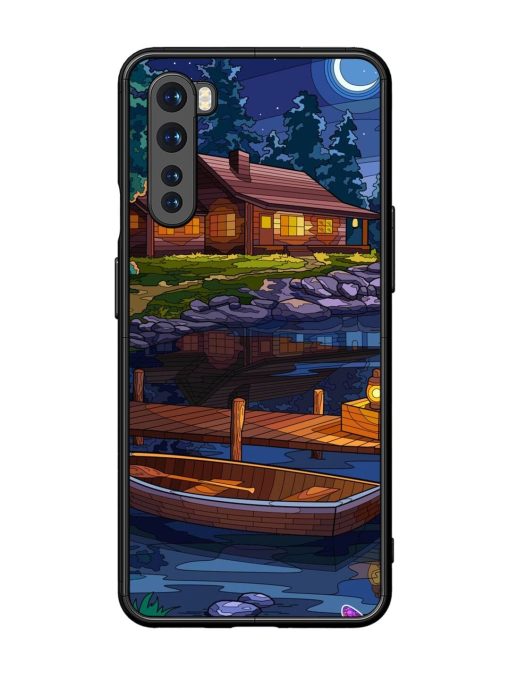 Moonlit Serenity Glossy Soft Edge Case for Oneplus Nord Chachhi