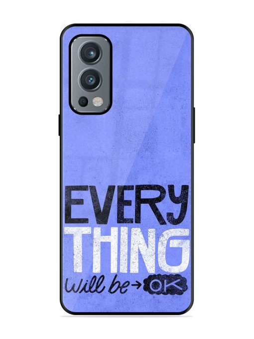 Hopeful Hues Glossy Soft Edge Case for Oneplus Nord 2 (5G) Chachhi