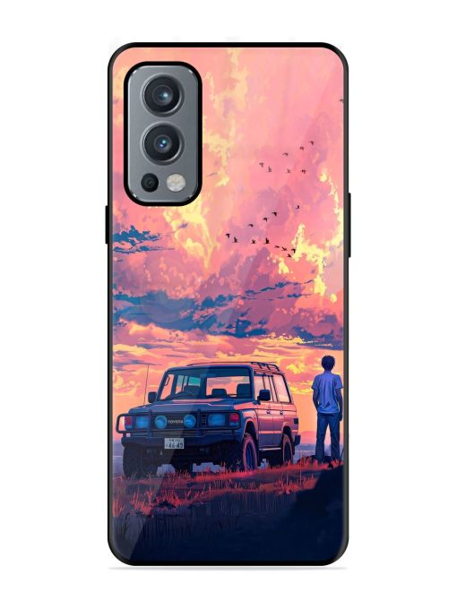 Solitude'S Horizon Glossy Soft Edge Case for Oneplus Nord 2 (5G) Chachhi