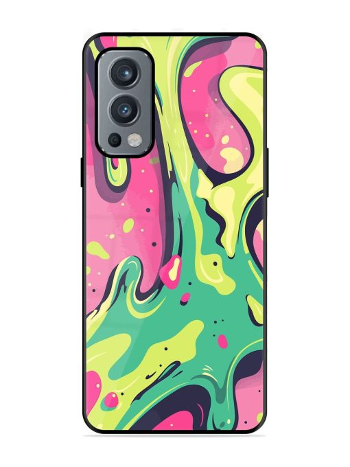 Gooey Grooves Glossy Soft Edge Case for Oneplus Nord 2 (5G) Chachhi