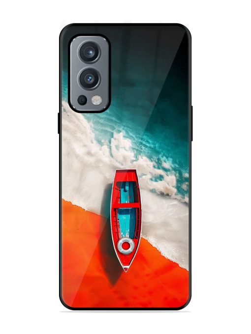 Crimson Tide Glossy Soft Edge Case for Oneplus Nord 2 (5G) Chachhi