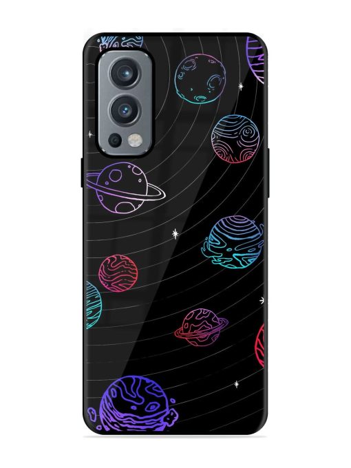 Cosmic Ballet Glossy Soft Edge Case for Oneplus Nord 2 (5G) Chachhi