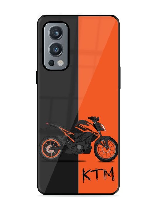 Orange Beast Glossy Soft Edge Case for Oneplus Nord 2 (5G) Chachhi