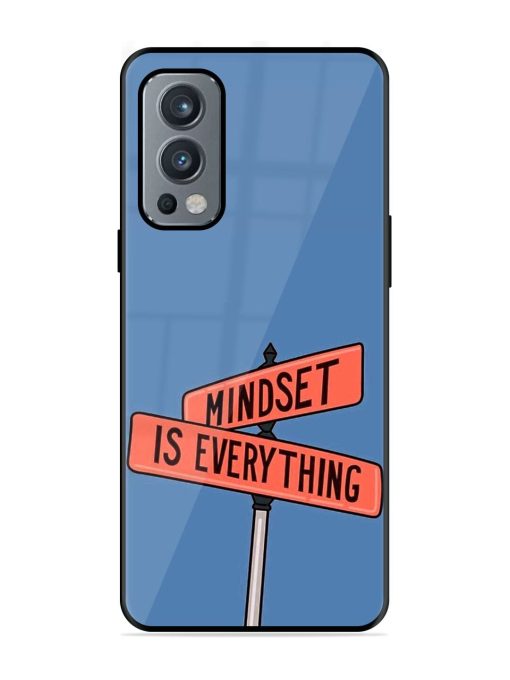 Mindset Matters Glossy Soft Edge Case for Oneplus Nord 2 (5G) Chachhi