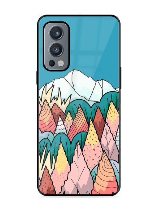 Mountain Dreamscape Glossy Soft Edge Case for Oneplus Nord 2 (5G) Chachhi