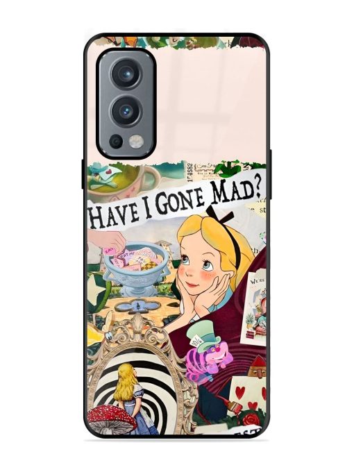 Mad Hatter'S Collage Glossy Soft Edge Case for Oneplus Nord 2 (5G)