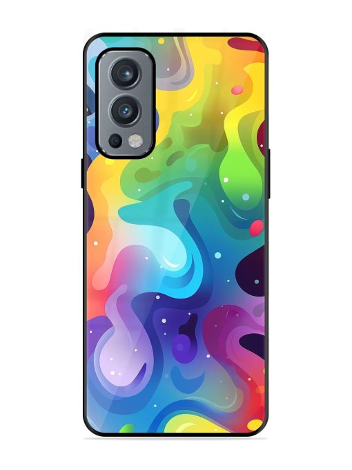 Rainbow River Glossy Soft Edge Case for Oneplus Nord 2 (5G) Chachhi