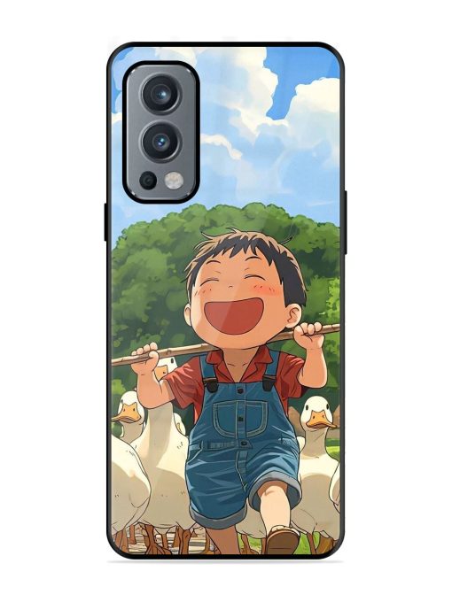 Duck Parade Glossy Soft Edge Case for Oneplus Nord 2 (5G) Chachhi