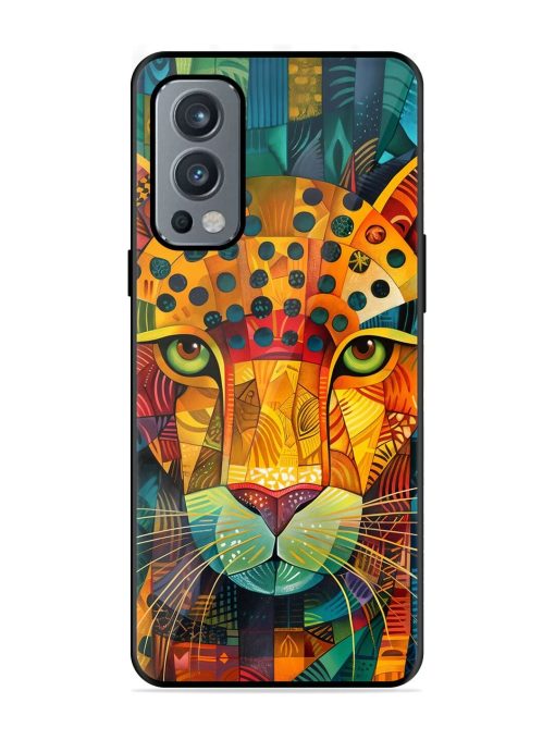 Mosaic Majesty Glossy Soft Edge Case for Oneplus Nord 2 (5G) Chachhi