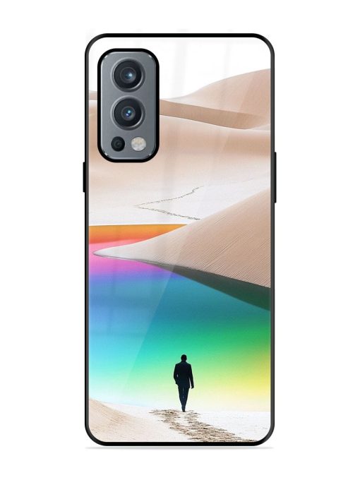 Desert Dreams Glossy Soft Edge Case for Oneplus Nord 2 (5G) Chachhi