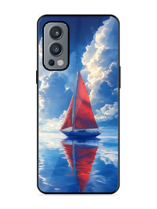 Crimson Sails Glossy Soft Edge Case for Oneplus Nord 2 (5G) Chachhi