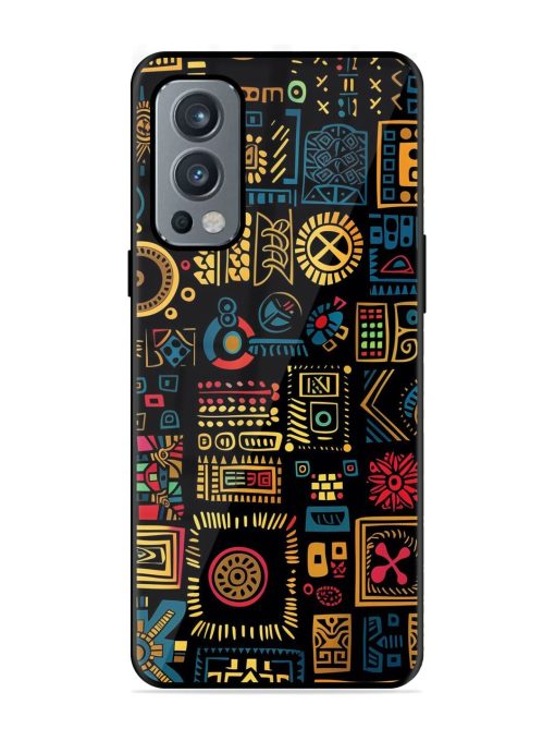 Tribal Tapestry Glossy Soft Edge Case for Oneplus Nord 2 (5G) Chachhi