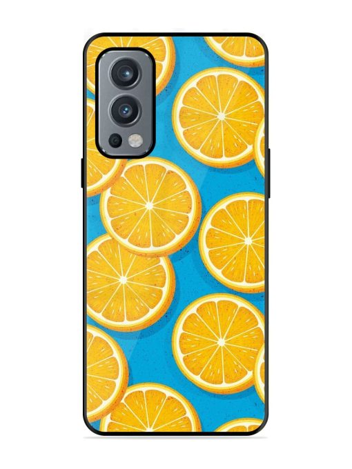 Citrus Symphony Glossy Soft Edge Case for Oneplus Nord 2 (5G) Chachhi