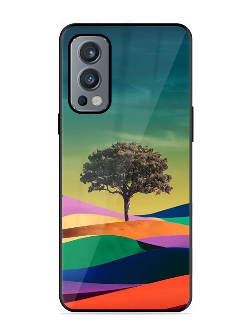 Rainbow'S Lone Sentinel Glossy Soft Edge Case for Oneplus Nord 2 (5G) Chachhi