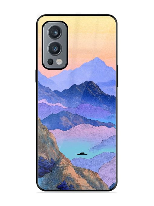 Mountain Mist Glossy Soft Edge Case for Oneplus Nord 2 (5G) Chachhi