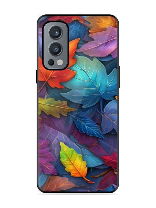 Autumn'S Embrace Glossy Soft Edge Case for Oneplus Nord 2 (5G) Chachhi