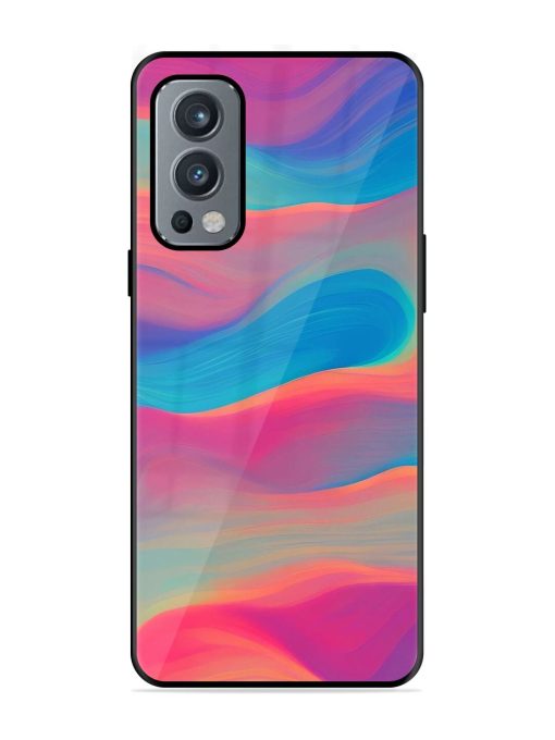 Wavy Wonder Glossy Soft Edge Case for Oneplus Nord 2 (5G) Chachhi