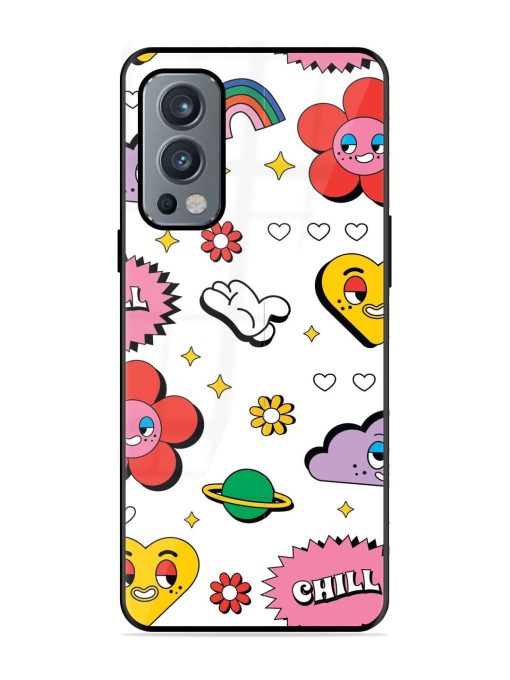 Whimsical Wonderland Glossy Soft Edge Case for Oneplus Nord 2 (5G) Chachhi