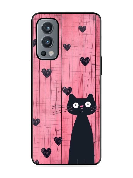 Feline Valentine'S Day Glossy Soft Edge Case for Oneplus Nord 2 (5G) Chachhi