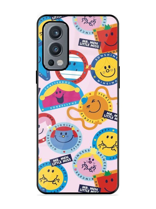 Whimsical Mr. Men & Little Miss Glossy Soft Edge Case for Oneplus Nord 2 (5G) Chachhi