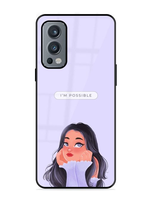 Im Possible Glossy Soft Edge Case for Oneplus Nord 2 (5G) Chachhi