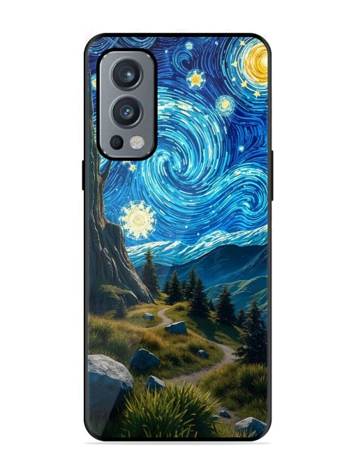 Starry Night In The Shire Glossy Soft Edge Case for Oneplus Nord 2 (5G) Chachhi