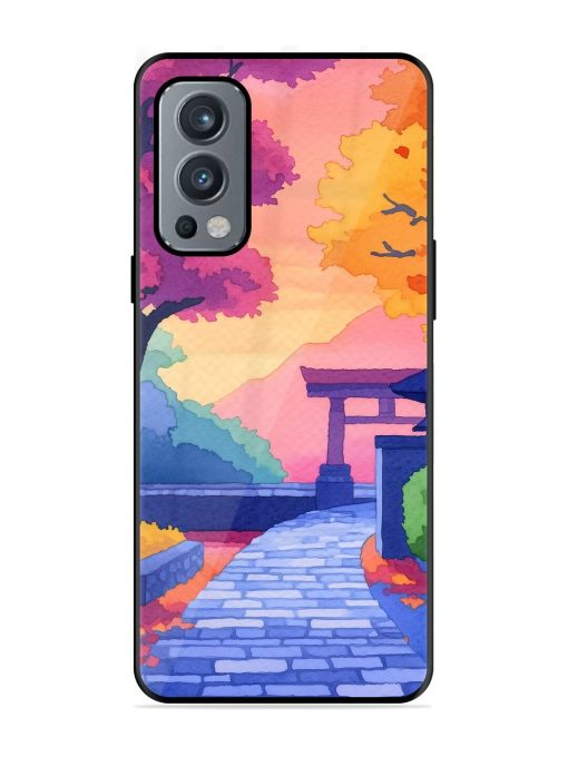 Autumnal Serenity Glossy Soft Edge Case for Oneplus Nord 2 (5G) Chachhi