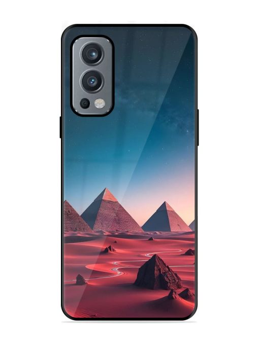 Ancient Wonders Sky Glossy Soft Edge Case for Oneplus Nord 2 (5G) Chachhi