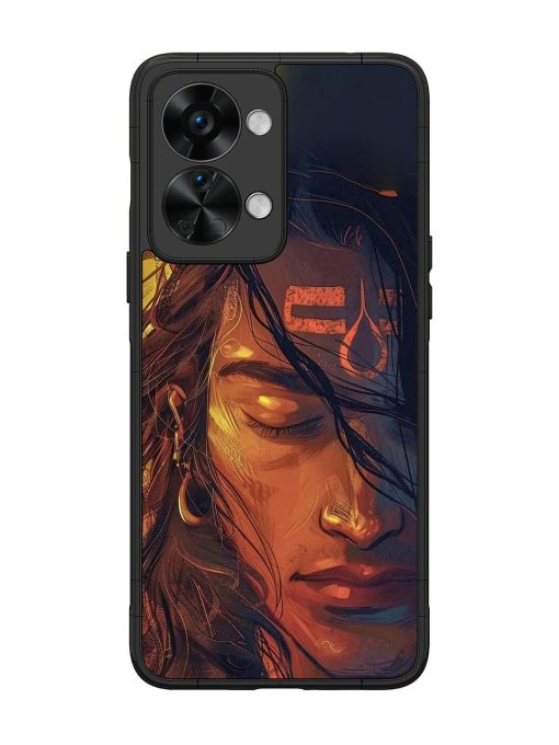 Tranquil Shiva Glossy Soft Edge Case for Oneplus Nord 2T (5G) Chachhi