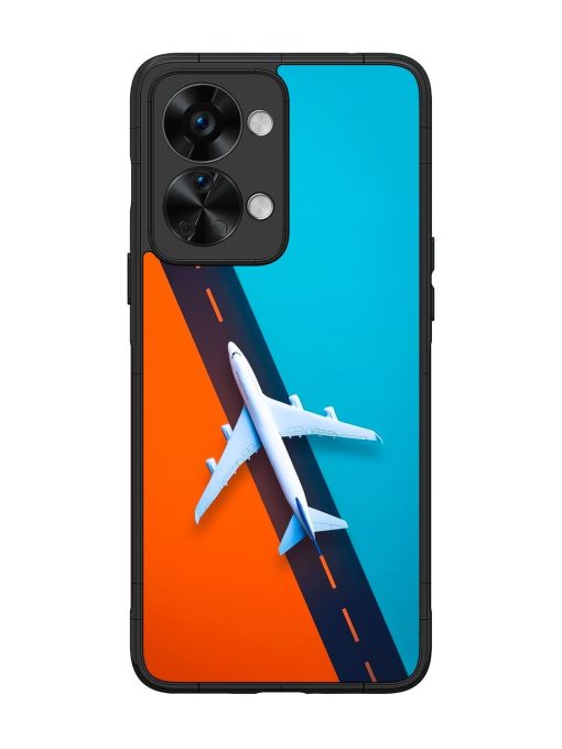 Skyward Bound Glossy Soft Edge Case for Oneplus Nord 2T (5G) Chachhi