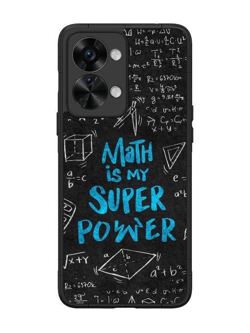 Math Magic Glossy Soft Edge Case for Oneplus Nord 2T (5G) Chachhi