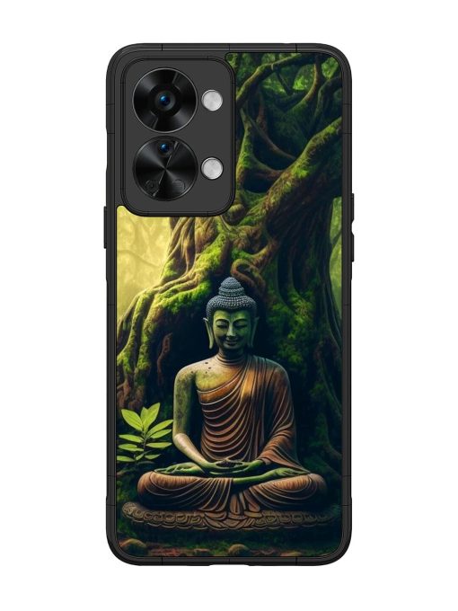 Green Buddha Art Glossy Soft Edge Case for Oneplus Nord 2T (5G) Chachhi