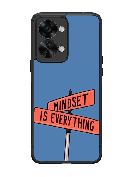 Mindset Matters Glossy Soft Edge Case for Oneplus Nord 2T (5G) Chachhi