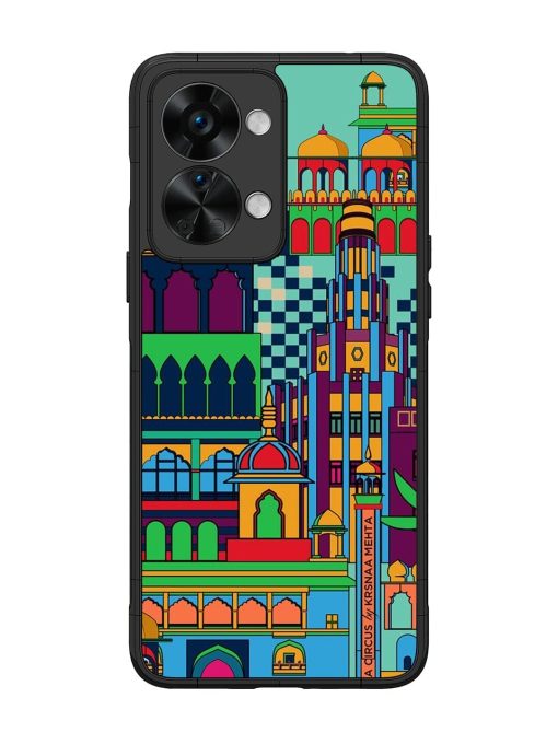 Indian Tapestry Glossy Soft Edge Case for Oneplus Nord 2T (5G) Chachhi