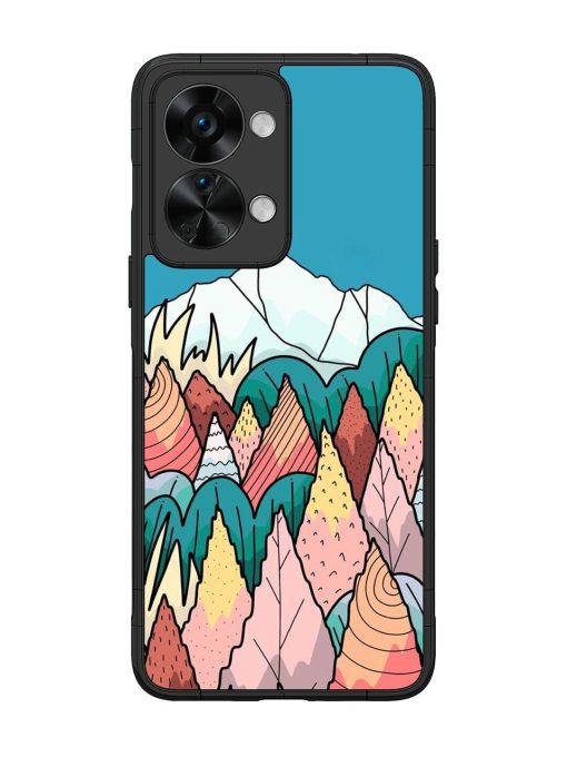 Mountain Dreamscape Glossy Soft Edge Case for Oneplus Nord 2T (5G) Chachhi