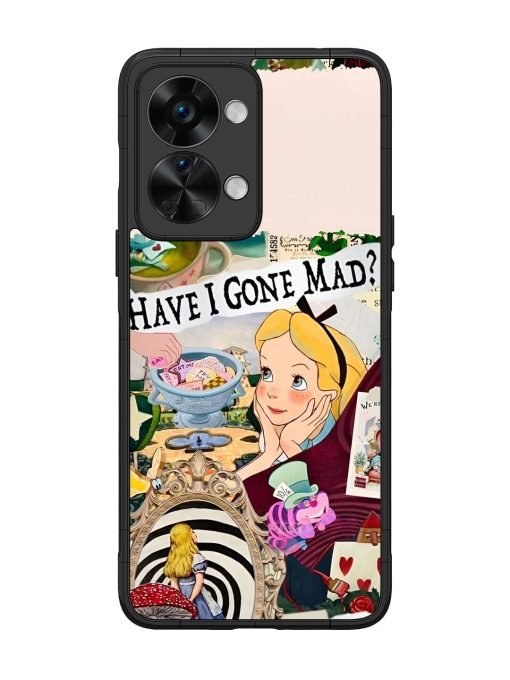 Mad Hatter'S Collage Glossy Soft Edge Case for Oneplus Nord 2T (5G) Chachhi