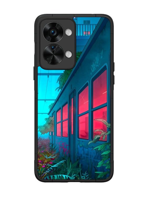 Urban Jungle Glossy Soft Edge Case for Oneplus Nord 2T (5G) Chachhi